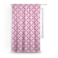 Fleur De Lis Curtain Panel - Custom Size