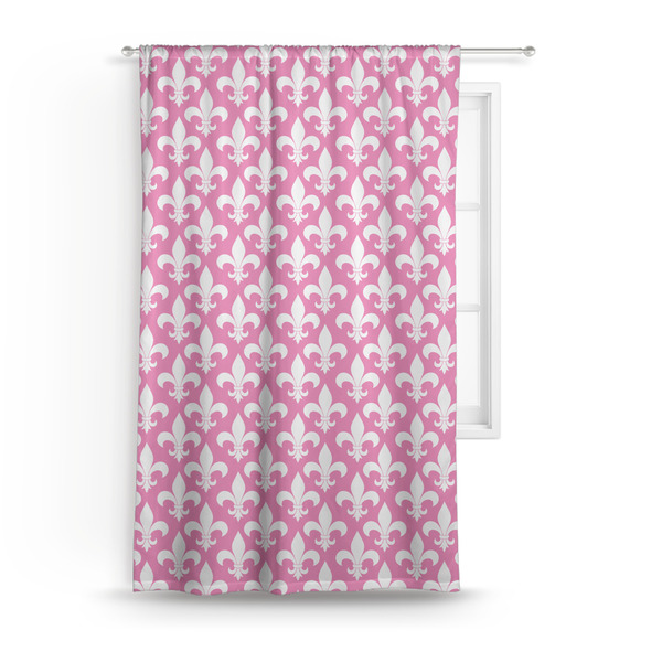 Custom Fleur De Lis Curtain Panel - Custom Size