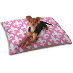 Fleur De Lis Dog Bed - Small w/ Monogram