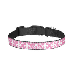 Fleur De Lis Dog Collar - Small (Personalized)