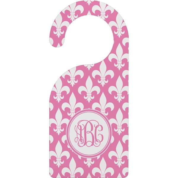 Custom Fleur De Lis Door Hanger (Personalized)