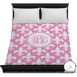 Fleur De Lis Duvet Cover - Full / Queen (Personalized)