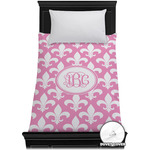 Fleur De Lis Duvet Cover - Twin XL (Personalized)