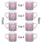 Fleur De Lis Espresso Cup - 6oz (Double Shot Set of 4) APPROVAL