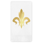 Fleur De Lis Guest Napkins - Foil Stamped