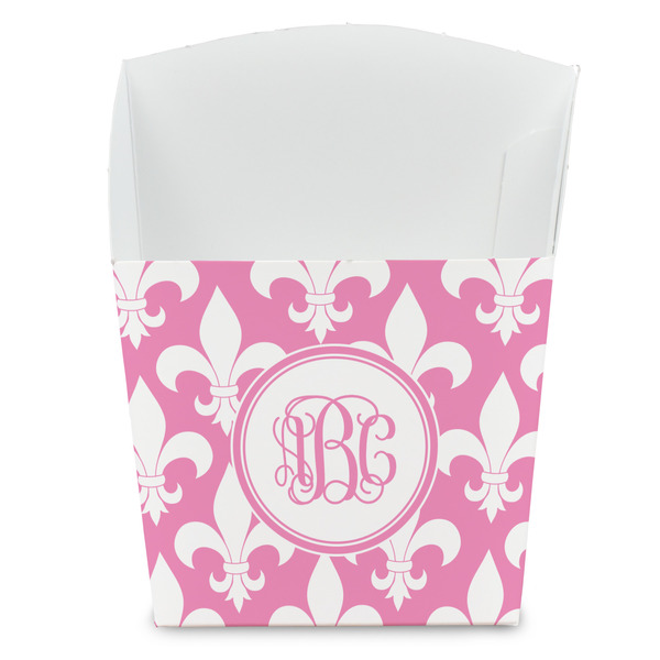 Custom Fleur De Lis French Fry Favor Boxes (Personalized)