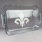 Fleur De Lis Glass Baking Dish - FRONT (13x9)