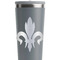 Fleur De Lis Grey RTIC Everyday Tumbler - 28 oz. - Close Up