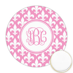 Fleur De Lis Printed Cookie Topper - 2.5" (Personalized)