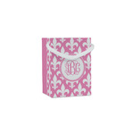 Fleur De Lis Jewelry Gift Bags - Gloss (Personalized)