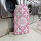 Fleur De Lis Large Laundry Bag - In Context