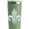 Fleur De Lis Light Green RTIC Everyday Tumbler - 28 oz. - Close Up