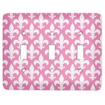 Fleur De Lis Light Switch Cover (3 Toggle Plate)