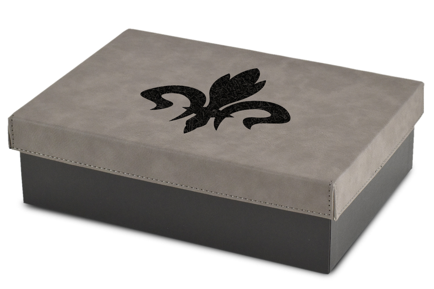 Fleur De Lis Gift Box, Embossed Gift Boxes, Paper Gift Box