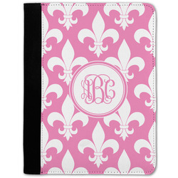 Fleur De Lis Notebook Padfolio - Medium w/ Monogram