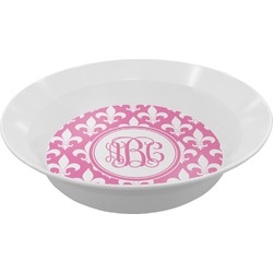 Fleur De Lis Melamine Bowl (Personalized)