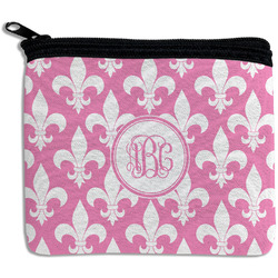 Fleur De Lis Rectangular Coin Purse (Personalized)