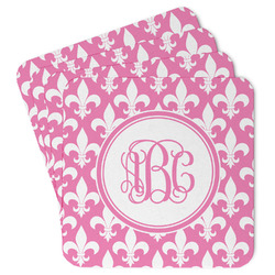 Fleur De Lis Paper Coasters (Personalized)