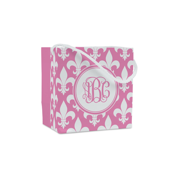 Custom Fleur De Lis Party Favor Gift Bags - Gloss (Personalized)