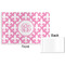 Fleur De Lis Disposable Paper Placemat - Front & Back