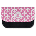 Fleur De Lis Canvas Pencil Case w/ Monogram