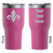 Fleur De Lis RTIC Tumbler - Magenta - Double Sided - Front & Back