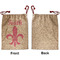 Fleur De Lis Santa Bag - Approval - Front