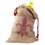 Fleur De Lis Santa Sack (Personalized)