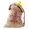 Fleur De Lis Santa Bag - Front (stuffed w toys) PARENT