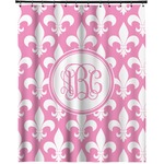 Fleur De Lis Extra Long Shower Curtain - 70"x84" (Personalized)