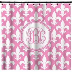 Fleur De Lis Shower Curtain - 71" x 74" (Personalized)