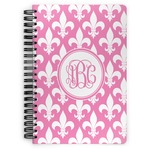 Fleur De Lis Spiral Notebook (Personalized)