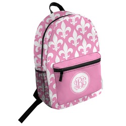Fleur De Lis Student Backpack (Personalized)