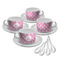 Fleur De Lis Tea Cup - Set of 4