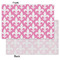 Fleur De Lis Tissue Paper - Heavyweight - Small - Front & Back