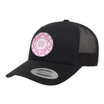 Fleur De Lis Trucker Hat - Black (Personalized)