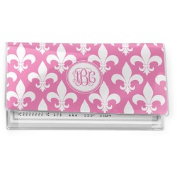 Fleur De Lis Vinyl Checkbook Cover (Personalized)