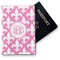 Fleur De Lis Vinyl Passport Holder - Front