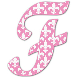 Fleur De Lis Letter Decal - Small (Personalized)