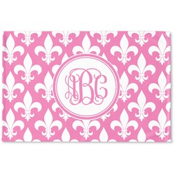 Fleur De Lis Woven Mat (Personalized)