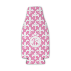 Fleur De Lis Zipper Bottle Cooler (Personalized)