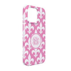 Fleur De Lis iPhone Case - Plastic - iPhone 13 (Personalized)