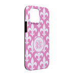 Fleur De Lis iPhone Case - Rubber Lined - iPhone 13 (Personalized)