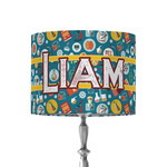 Rocket Science 8" Drum Lamp Shade - Fabric (Personalized)