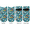 Rocket Science Adult Ankle Socks - Double Pair - Front and Back - Apvl