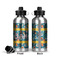 Rocket Science Aluminum Water Bottle - Front and Back