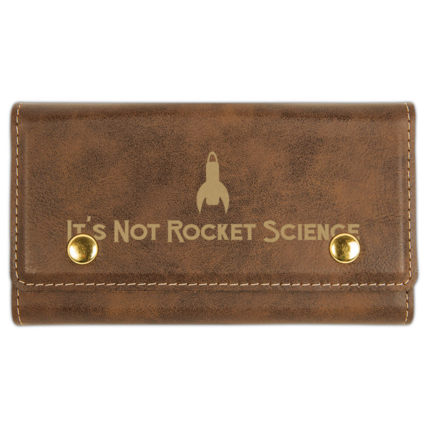 Custom Rocket Science Cards & Dice Set - Rustic Brown (Personalized)