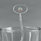 Rocket Science Clear Plastic 7" Stir Stick - Oval - Main