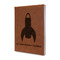 Rocket Science Cognac Leatherette Journal - Main