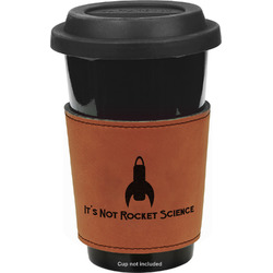 Rocket Science Leatherette Cup Sleeve - Double Sided (Personalized)